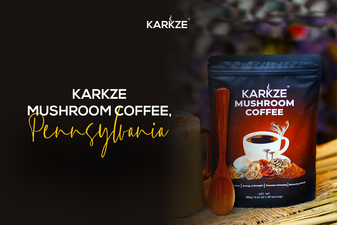 Karkze Mushroom Coffee, Pennsylvania: Boost Energy & Focus