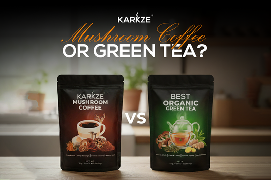 Mushroom Coffee vs. Green Tea