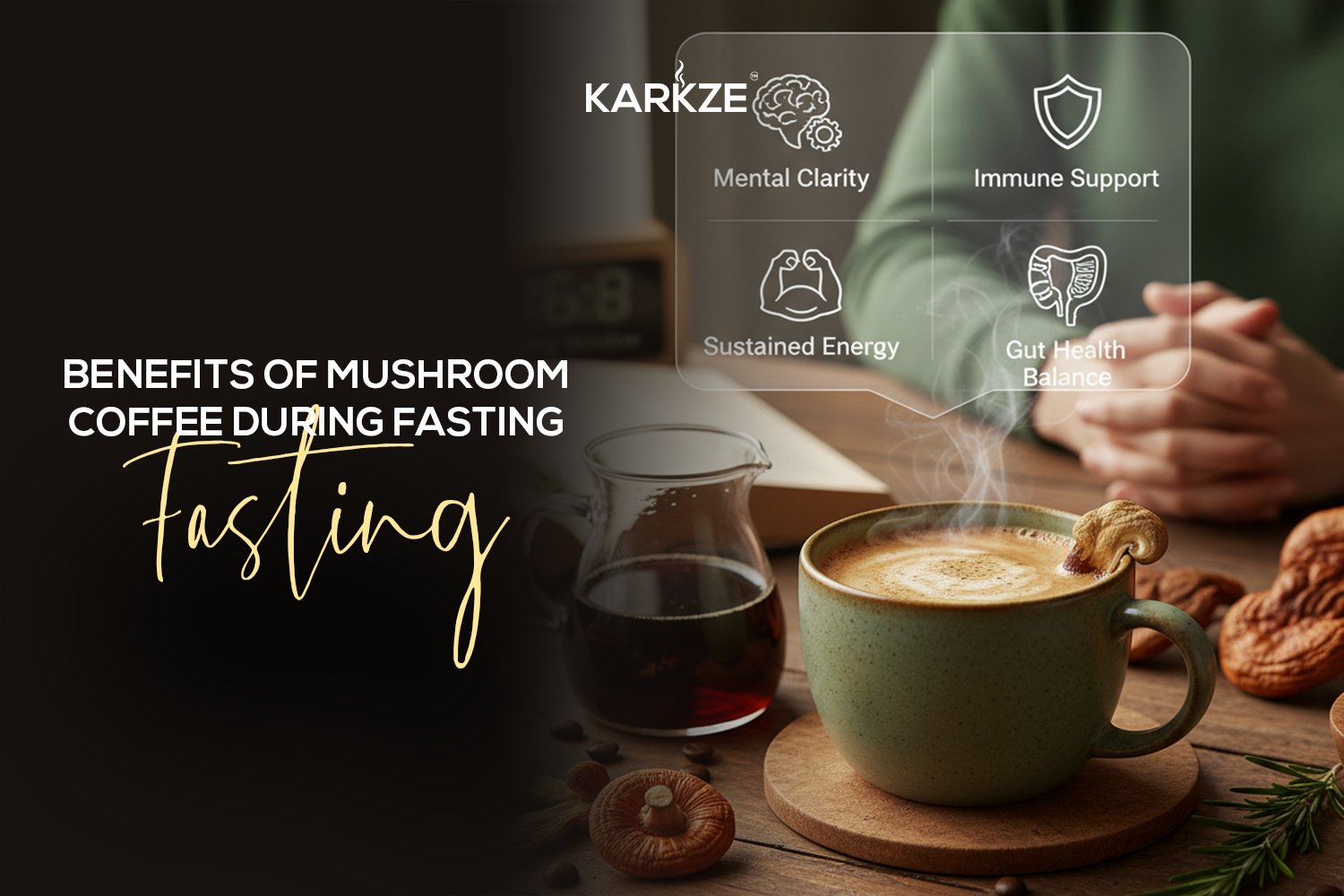 Benefits of Mushroom Coffee During Fasting
