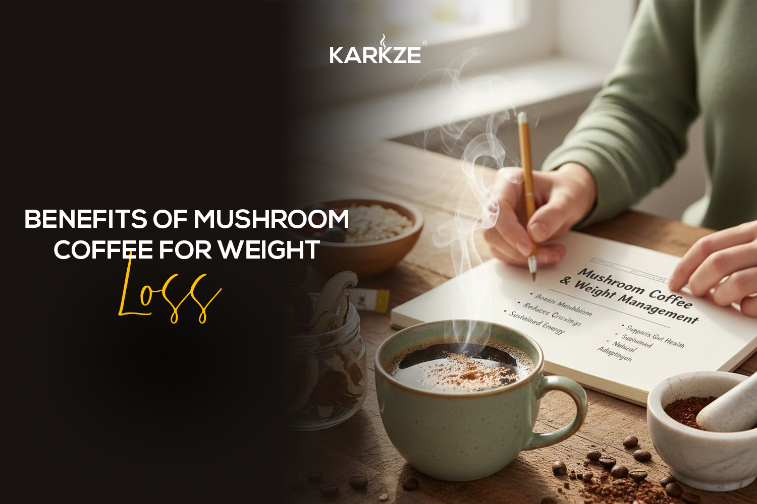 Benefits of Mushroom Coffee for Weight Loss