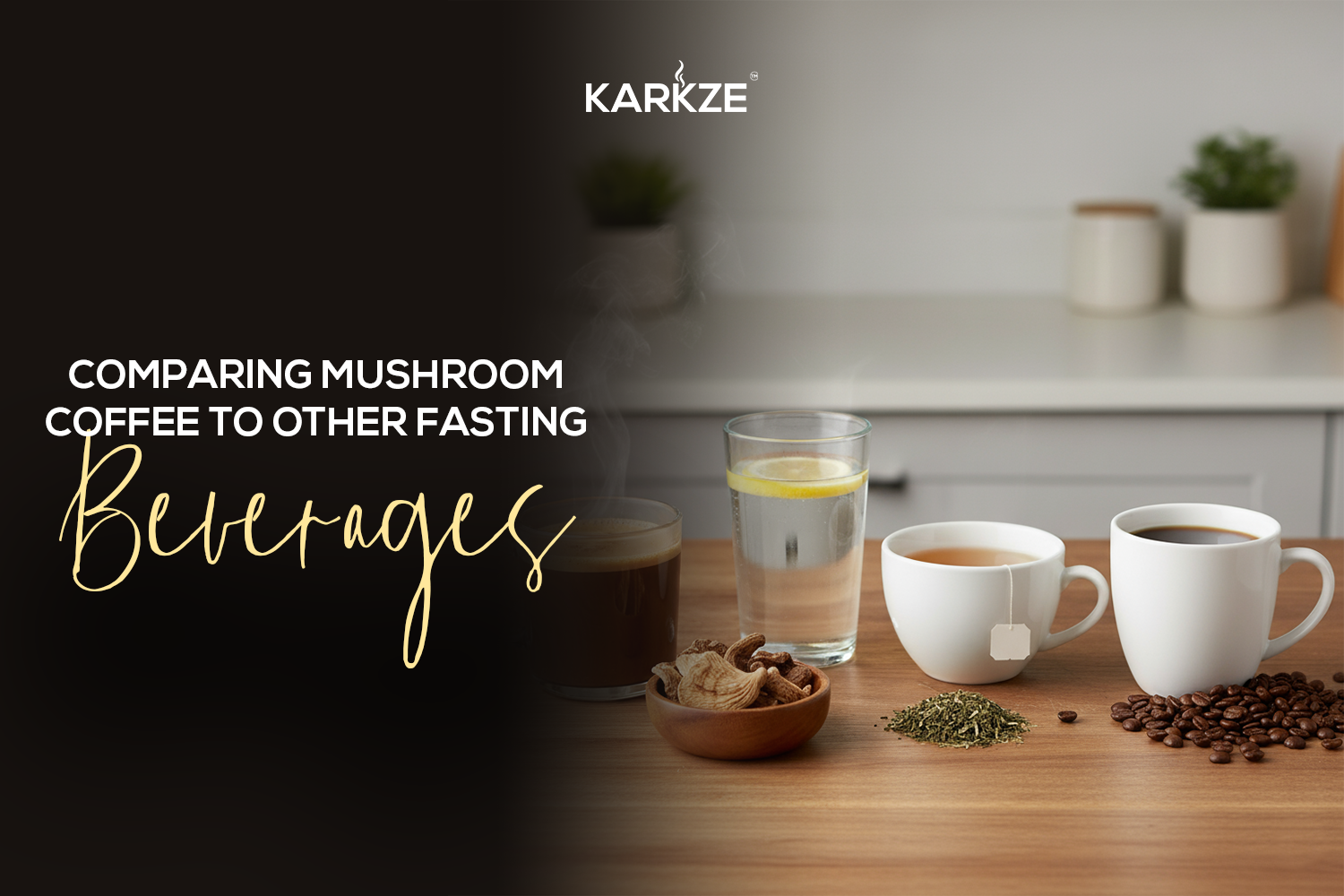 Comparing Mushroom Coffee to Other Fasting Beverages