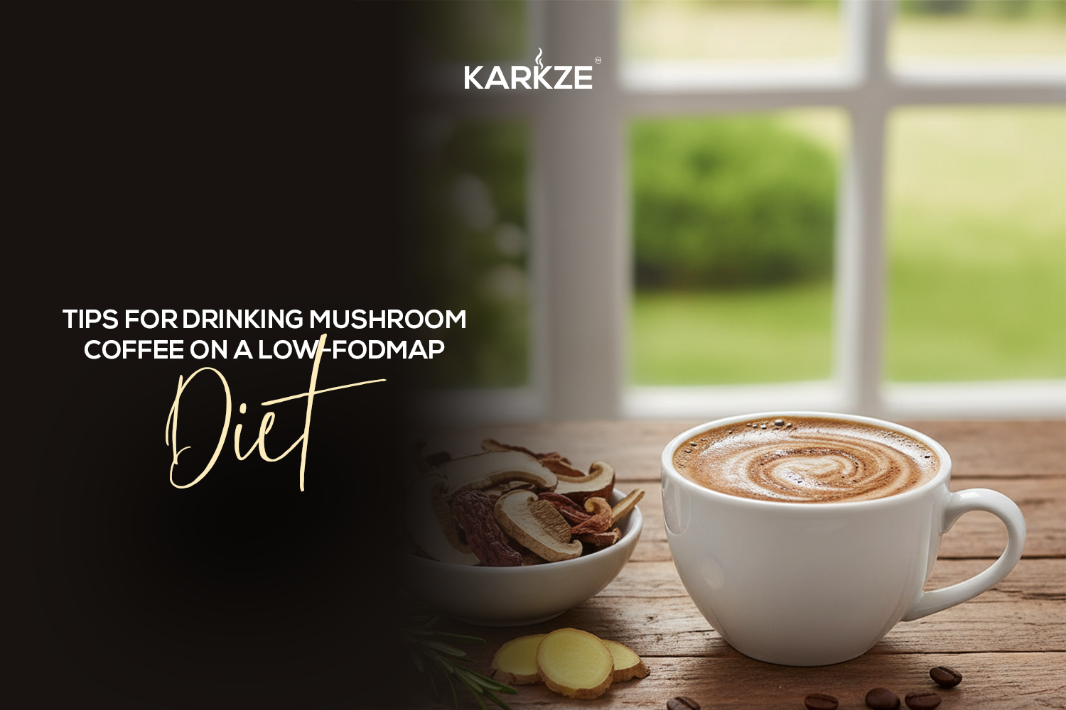 Tips for Drinking Mushroom Coffee on a Low-FODMAP Diet