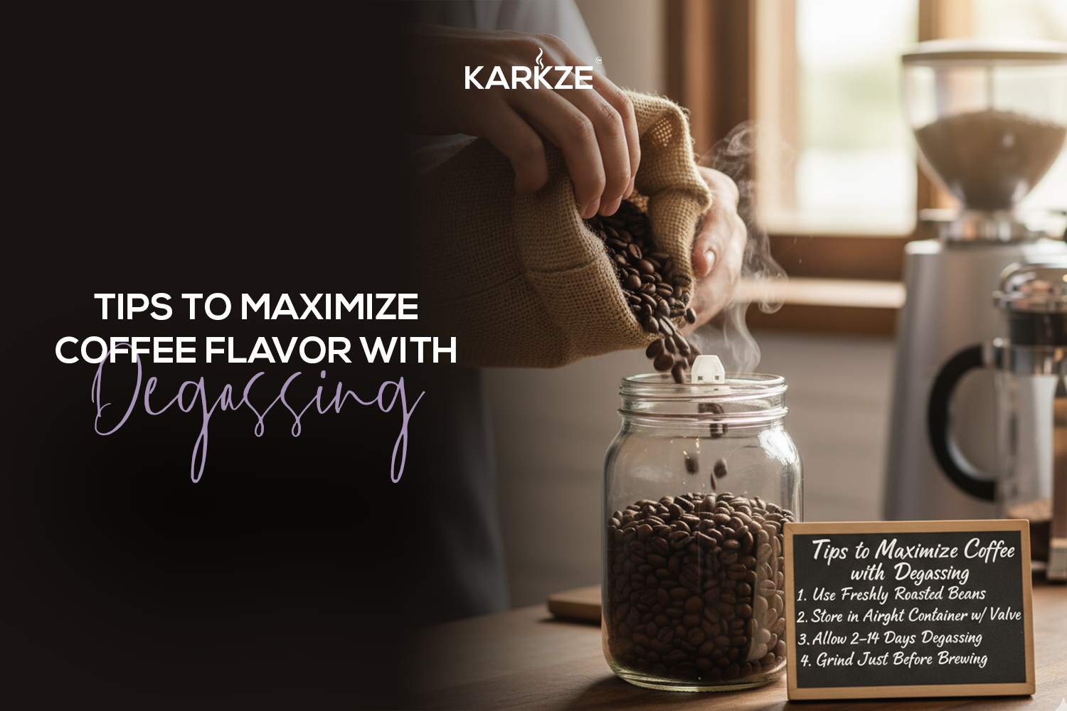 Tips to Maximize Coffee Flavor with Degassing