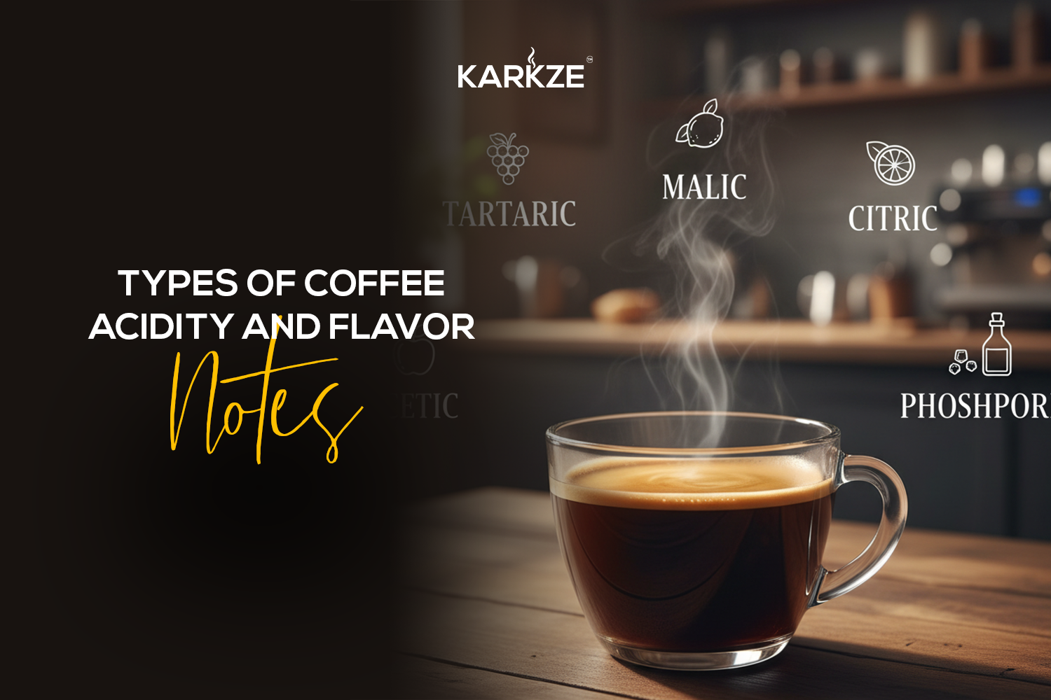 Types of Coffee Acidity and Flavor Notes