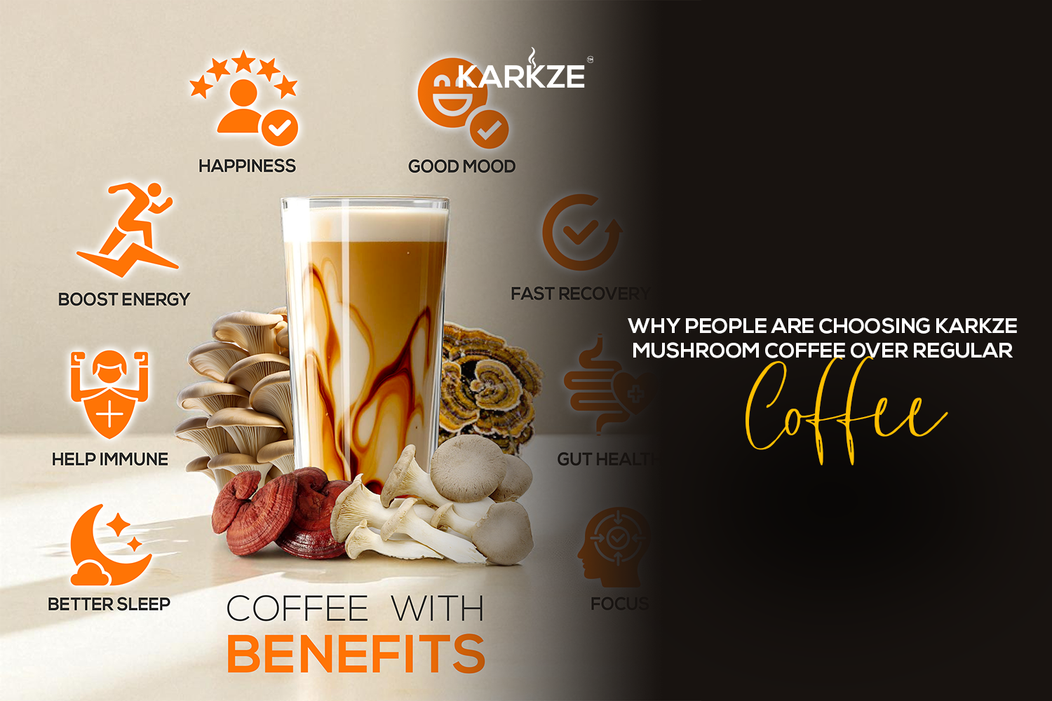 Why People Are Choosing Karkze Mushroom Coffee Over Regular Coffee